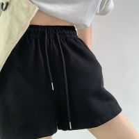 Women Simple Shorts Cotton Cozy Casual Shorts Home Yoga Beach Pants Female Sports Shorts Indoor Outdoor Wide Leg Bottoms 2023