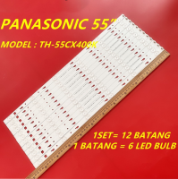 ใหม่12ชิ้น/เซ็ต TH-55CX400K พานาโซนิค55 ”TH-55CX400ไฟเรืองแสงทีวี LED