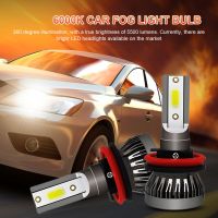 H1 H7 Led Car Headlight Bulbs H11 H4 6000LM IP68 Waterproof 6000K 36W H11 HB3 9005 HB4 9006 HB8 HB9 Turbo Bi Led Auto Fog Lamp Bulbs  LEDs  HIDs