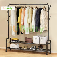 ?สินค้าใหม่? Lifinity ราวตากผ้า ราวเเขวนผ้า ที่ตากผ้า ที่ตากเสื้อผ้า ราวแขวนผ้า ที่แขวนผ้า ราวตากผ้า2ชั้น