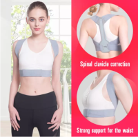 Back Posture Corrector เสื้อหลังตรง สำหรับผู้หญิงบรรเทาหลังปรับได้ที่มองไม่เห็นหลังค่อมที่ถูกต้อง ที่รัดเอวหลัง ที่พยุงหลัง เข็มขัดพยุงหลัง