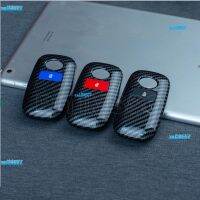 เคสหุ้มกุญแจรถ ABS คาร์บอนใหม่สำหรับ Toyota RAIZE Daihatsu Rocky อุปกรณ์เสริมกระดุม2เม็ด Zai29557