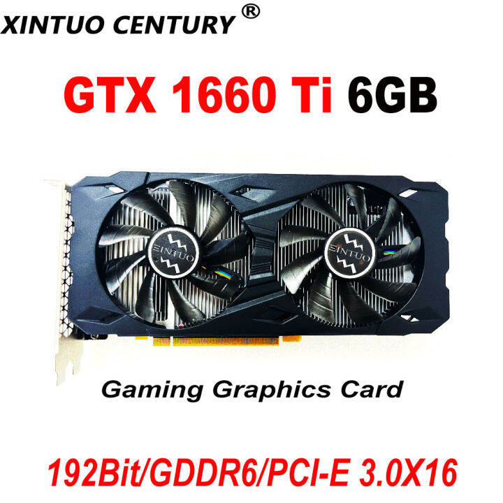 NVIDIA GeForce GTX 1660 TI 6G GDDR6 Gaming Graphics Card for GTX1660TI ...