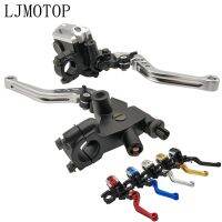 CNC Motorcycle Brake Clutch Levers Master Cylinder Reservoir Set For DUCATI Hypermotard 796 821 939 950 1100 ST4S 748 900