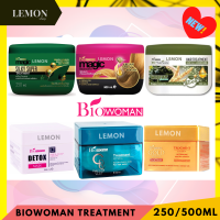 Biowoman Treatment 250/500ml ไบโอวูเมนส์ ทรีทเมนท์ 250/500มล. (เมจิค ซิลกี้ ซุปเปอร์,โกลด์ เอสเซ็นส์ แฮร์,ไบโอ นิวเทียน,ดีท๊อกซ์ มาส์ก,คัลเลอร์ ล็อค)