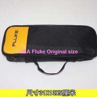 Fluke เครื่องวัดอเนกประสงค์แบบพกพา,กระเป๋าเก็บของซ่อมแซมช่างไฟฟ้ากระเป๋าหนากระเป๋าเครื่องมือฮาร์ดแวร์ขนาดเล็กผ้าใบ