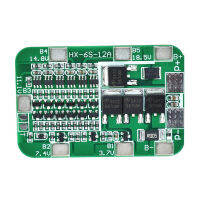 1ชิ้น/2ชิ้นของตกแต่งงานปาร์ตี้6S 15A 24V PCB BMS แผ่นป้องกัน18650โมดูลแบตเตอรี่โทรศัพท์ลิเธียม