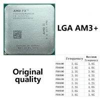 AMD FX-8300 4100 6100 6300 ซ็อกเก็ตโปรเซสเซอร์แปดคอร์ AM3+ FX 8300 FX8300 DESKTOP CPU 3.3GHz 95W 8M