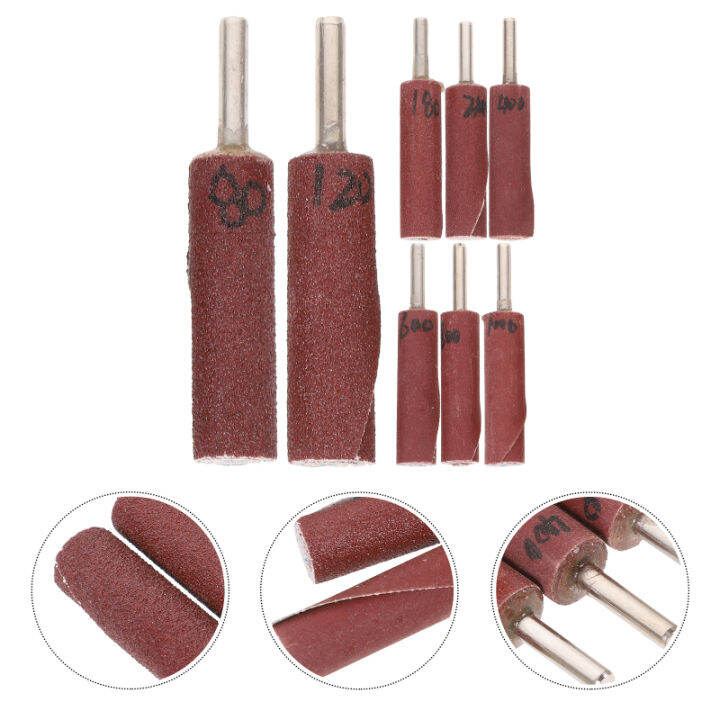 Hemoton Drill Sander Mini Tools Spindle Sanding Bits Drum Die Grinder