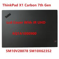 ใหม่ /Orig หน้าจอ LCD สำหรับแล็ปท็อปฝาบนฝาหลังเคสโทรศัพท์ Lenovo Thinkpad คาร์บอน X1 7Th Gen AQ1A1000900 5M10V28078 5M10X62352