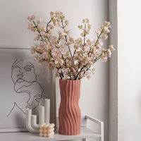 Spot parcel post Morandi Vase Decoration Porcelain Minimalist Living Room Dried Flowers Decoration Cabinet Home Soft Decoration Matching Decorations