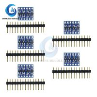 ตัวแปลงสัญญาณลอจิก I2C 4ช่องสัญญาณมี5ตัวแปลงไบ-โมดูลทิศทาง5V เป็น3.3V