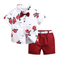 Summer Kids Clothes Boys Clothes Sets Costumes For Kids Toddler Boy Clothes Gentleman Outfits Suits Children Clothing 2-7 Years