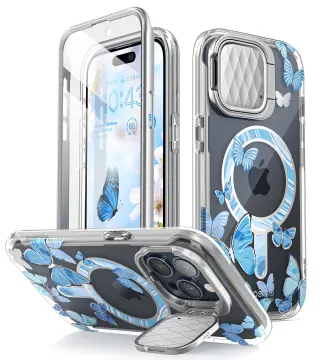 i-Blason Ares Mag for iPhone 15 Plus Case [6.7 inch], [MagSafe Compatible] Full-Body Dual Layer Anti-Slip Shockproof Rugged Clea