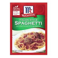 (แพ็ค2) Mccormick Spaghetti Sauce Italian 42g