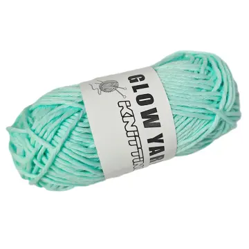 Knitting Yarn Crochet Glow in The Dark Chunkys Yarn Hand Making Luminous  Fine Yarn Wool Knitted Yarn