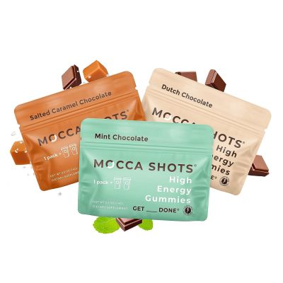 Seattle Gummy Mocca Shots เยลลี่ให้พลังงาน คาเฟอีนธรรมชาติ