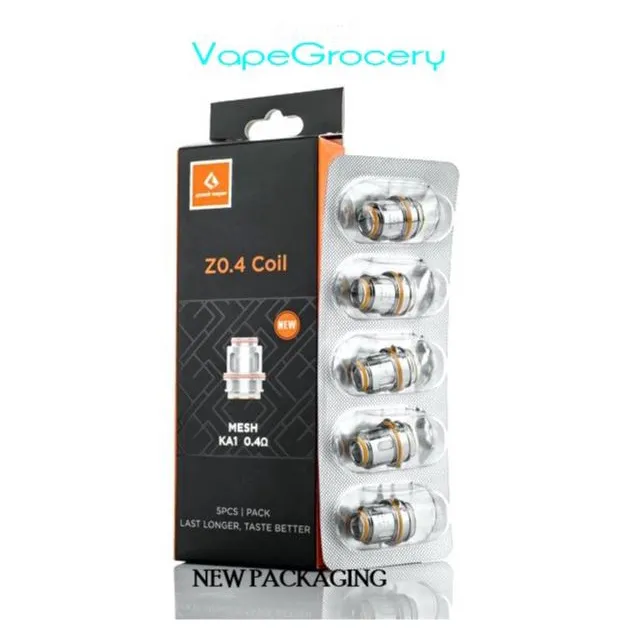 Legit Mesh Z1 Coil KAI 0.4ohm Z4 NEW PACKAGING (Coil for Zeus Sub Ohm ...