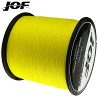 JOF 1000M 500M 300M 100M PE Braided Fishing Line 4 Strand 10-1200LB Multifilament Fishing Line for Carp Fishing Wire Fishing Lines