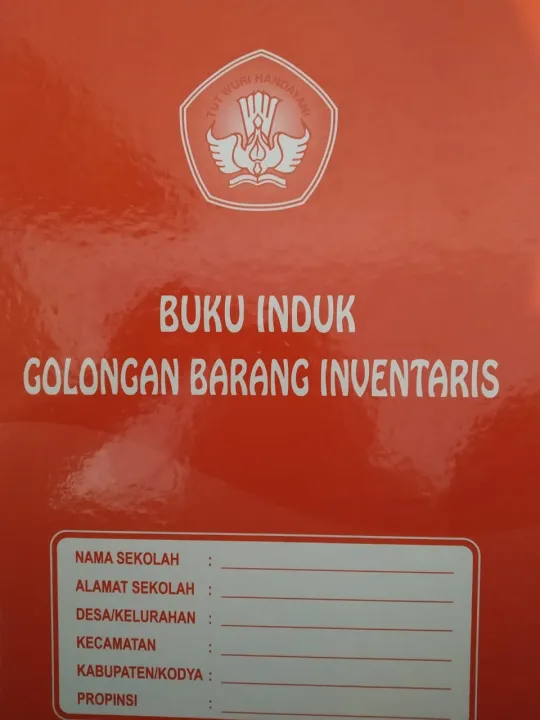 Buku Induk Golongan Barang Inventaris | Lazada Indonesia