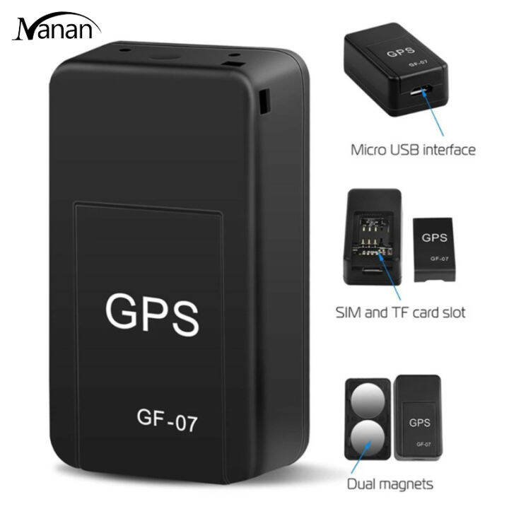 Gf-07 Mini Gps Locator Real Time Tracking Anti-lost Anti-theft Device ...
