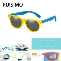 【YF】☾  RUISIMO Kids Polarized Sunglasses Boys Glasses Silicone Safety for Children Baby UV400 Eyewear