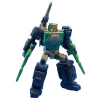 12CM ABS Transformation Robot Figma MFT VS-03 VS03 G1 Hardhead Mini Model KO YM12 Statue Deformation Car Action Figure Kid Gift