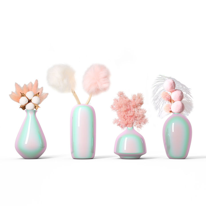 nordic-ins-pink-ceramic-vase-creative-living-room-living-room-desktop-flower-arrangement-dried-flower-container-home-decoration