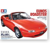 โมเดลรถ Mazda Junlang Eunos โรดสเตอร์1/24ชุดก่อสร้างรถยนต์ของเล่นประกอบเอง Tamiya 24085