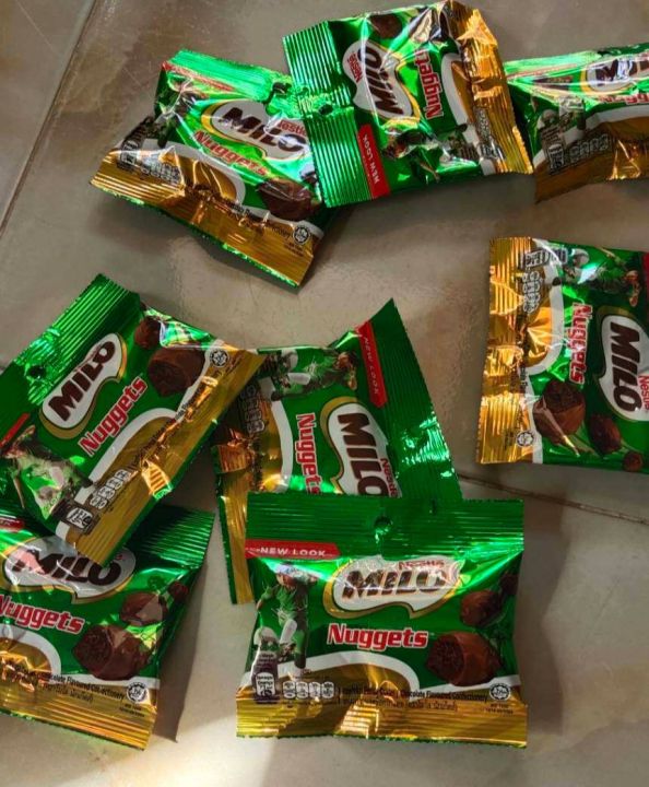 milo-nuggets-ไมโล-ช็อกโกแลตนักเก็ต-10ซอง