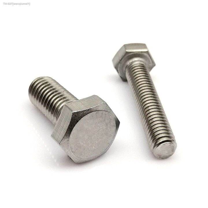 1-2-5-10pcs-high-quality-m3-m4-m5-m6-m8-m10-m12-din933-316-a4-80-stainless-steel-outer-external-hex-hexagon-head-cap-bolt-screw