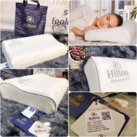 SLEEP WELL SHOP หมอนยางพารา100% หมอนหนุน ขายดีาพ Hilton  ลด 80.- ใส่โค้ด NEWICON0000 หมอนสุขภาพ ลดอาการปวดคอ นอนหลับสบาย