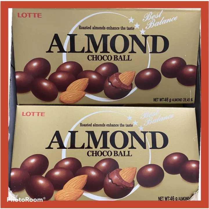 ☞Lotte Almond Choco Ball 46g | Lazada PH