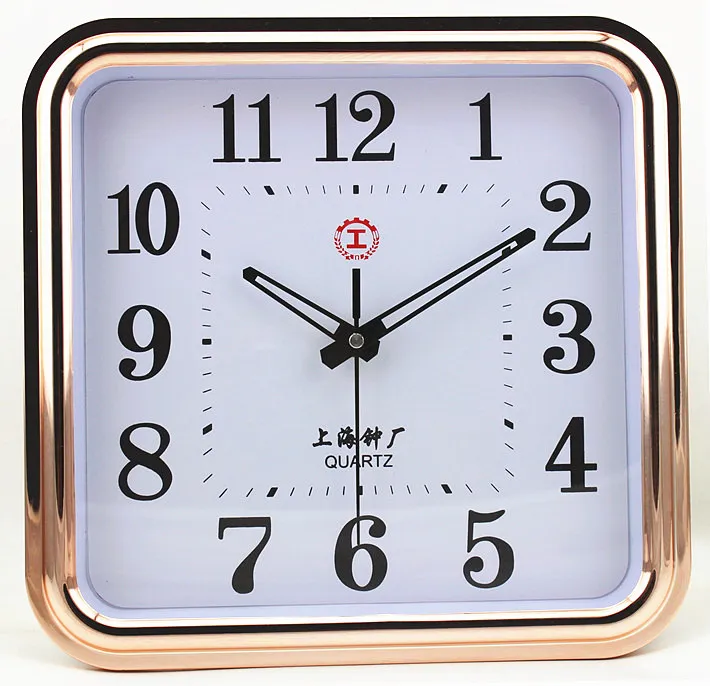 12 inch living room bedroom office wall clock square simple modern