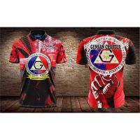 Pgbi Guardians Polo Shirt PGBI GUARDIANS 3D POLO SHIRT Fully Sublimated Shirt PGBL2（Contact the seller, free customization）