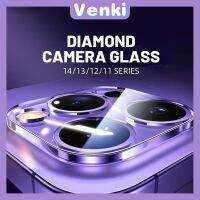 Venki - สติ๊กเกอร์ติดเลนส์สำหรับ iPhone 14 Pro max 9D HD เต็มหน้าจอฟิล์มนิรภัย Fit Bubble ฟรีหลักฐานการระเบิด Drop Proof ลายนิ้วมือเข้ากันได้กับ iPhone 13 Pro max 12 Pro Max 11 7 8Plus