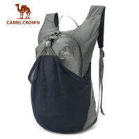 CAMEL CROWN กระเป๋าเป้สะพายหลัง น้ําหนักเบา 14 ลิตร พับได้ กันกระเด็น สําหรับเล่นกีฬา กลางแจ้ง 912