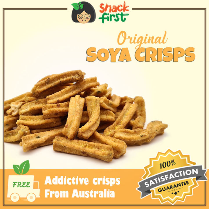 Original Soya / Soy Crisps from Australia! 600g addictive chips and