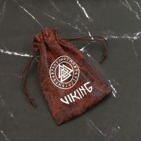 【LZ】♧♟♝  Alta qualidade couro do plutônio luxo viking jóias sacos de embalagem sacos de armazenamento de jóias pequenos objetos sacos de armazenamento por atacado