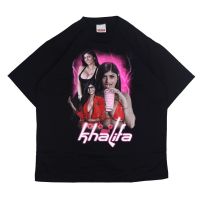 เสื้อยืดโอเวอร์ไซส์เสื้อยืด ลาย Fury OF US MIA KHALIFA RAPS-4XL  QXBN