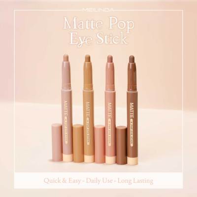 อายแชโดว์เมลินดาMATTE POP EYE STICK (เนื้อแมทท์) MC3118