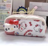 ✼◎❃ Cartoon Pochacco Printed Pencil Bag Sanrio HelloKitty Pencil Case Cute Cinnamoroll Student Pencil Stationery Box Friend Gift