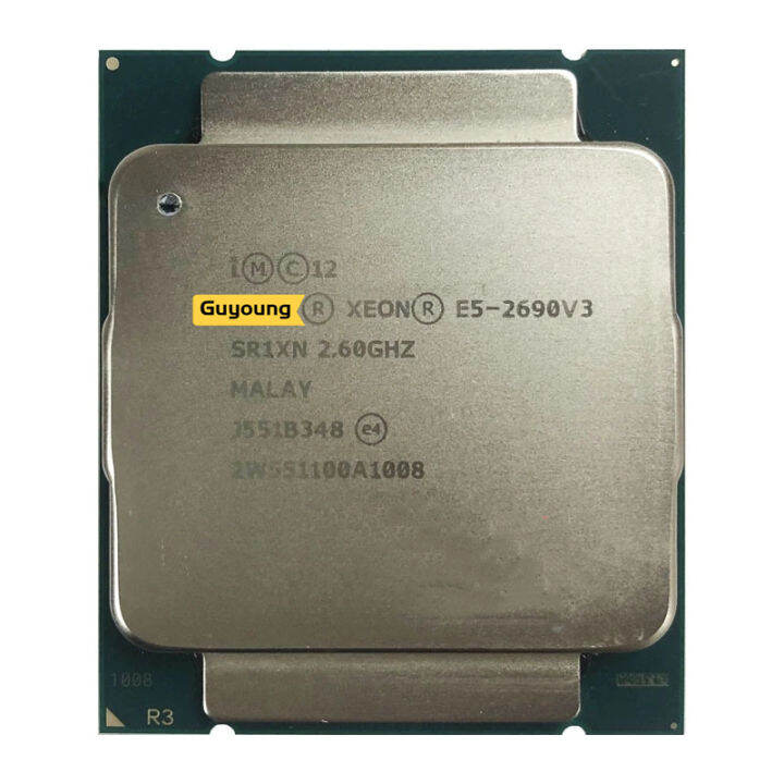 Xeon E5-2690 V3 E5 2690v3 E5 2690 V3 2.6 GHz đã sử dụng Mười hai lõi ...