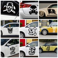 Free shipping skull Car Wrap Vinyl Decal Decorate Sticker Waterproof Fashion Funny Car Styling Accessories