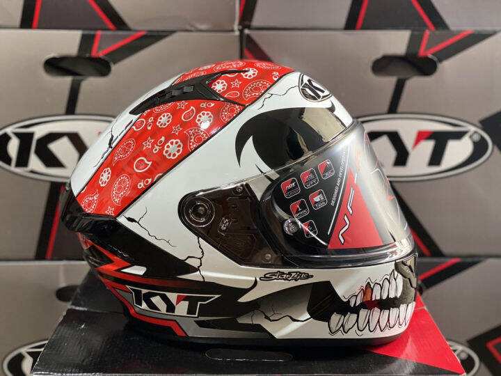 KYT NFR PIRATE V1 DUAL VISOR FULLFACE HELMET Lazada PH