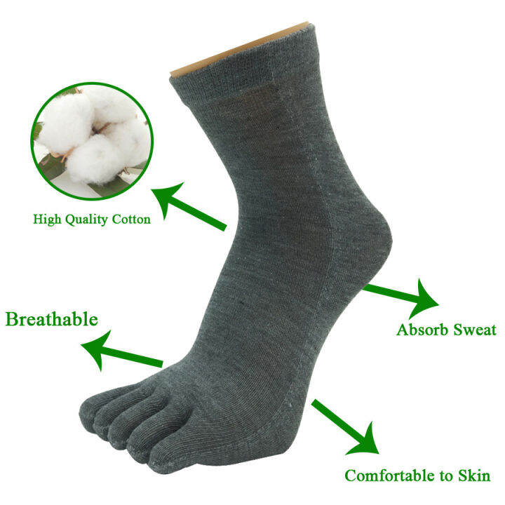 1-pairs-mens-five-toe-socks-cotton-finger-running-casual-short-comfortable-soft-breathable-absorb-sweat-4-colors-hot-sale-2021