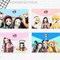 Helperagawa ที่ดี☑♤A4 PG3KI26FGHYK5JH อนิเมะสังหารปิศาจ Kimetsu Yaiba Kamado Tanjiriu Nezuko โฟลเดอร์ Tas Berkas เครื่องเขียน