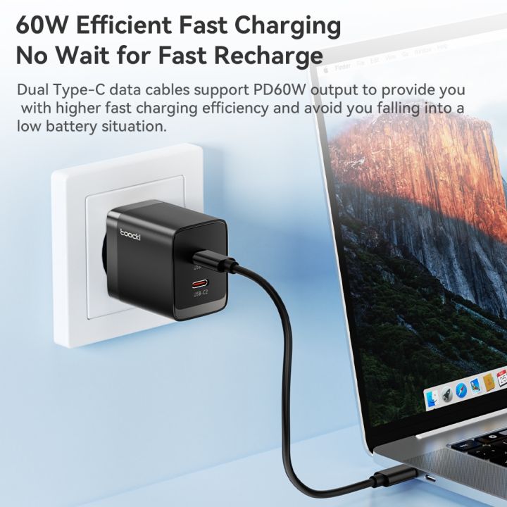 toocki-4-in-1-usb-c-ไปยังสาย-pd-60w-สายสำหรับ-iphone-ดาต้าที่ชาร์จเร็วชนิด-xiaomi-ไมโครพร้อมกล่องจัดเก็บ