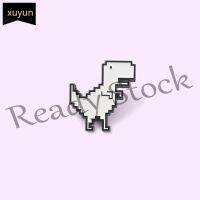 【hot sale】 ☈✺ B36 Cute Dinosaur Lapel Brooch Game Enamel Pin Creative Backpack Badge Jewelry Collection Gift for Friends