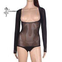 【cw】 Belly Piece Leotard Dancewear Sleeves Bellydance Accessories Bodysuit Bottoming Shirt 【hot】